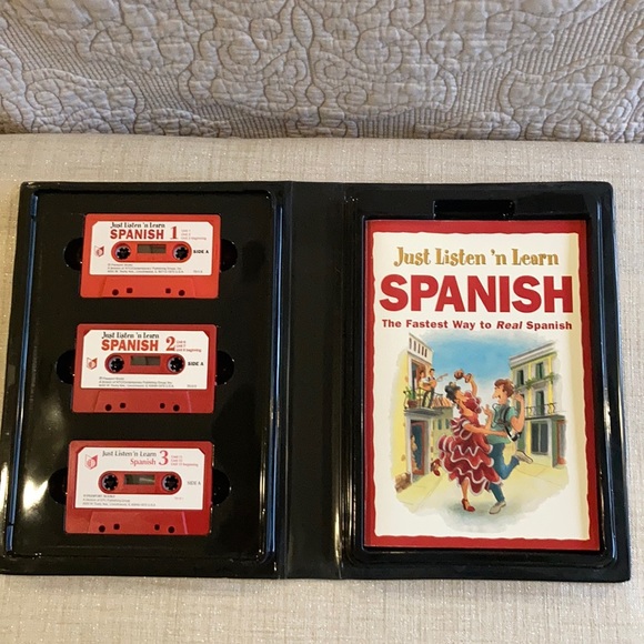 🇺🇸3/$20 Learn Spanish cassette tapes beginners - Picture 2 of 5